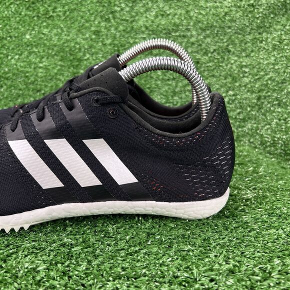 Adidas Adizero Avanti Boost  Sz 8.5 Track Field Spikes Cleats Black White CG3831 main image 5